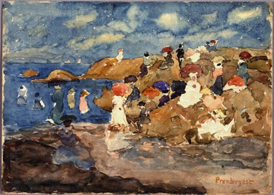 Prendergast, Revere Beach 1896